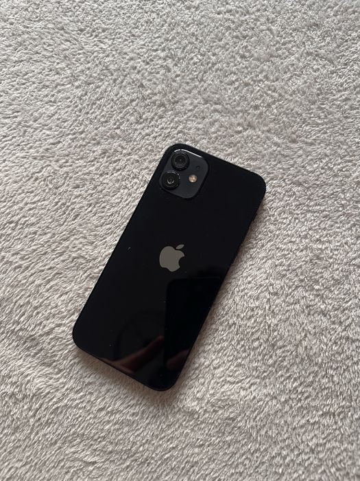 Iphone 12 Preto 64GB + 5 Capas | Sem Face ID