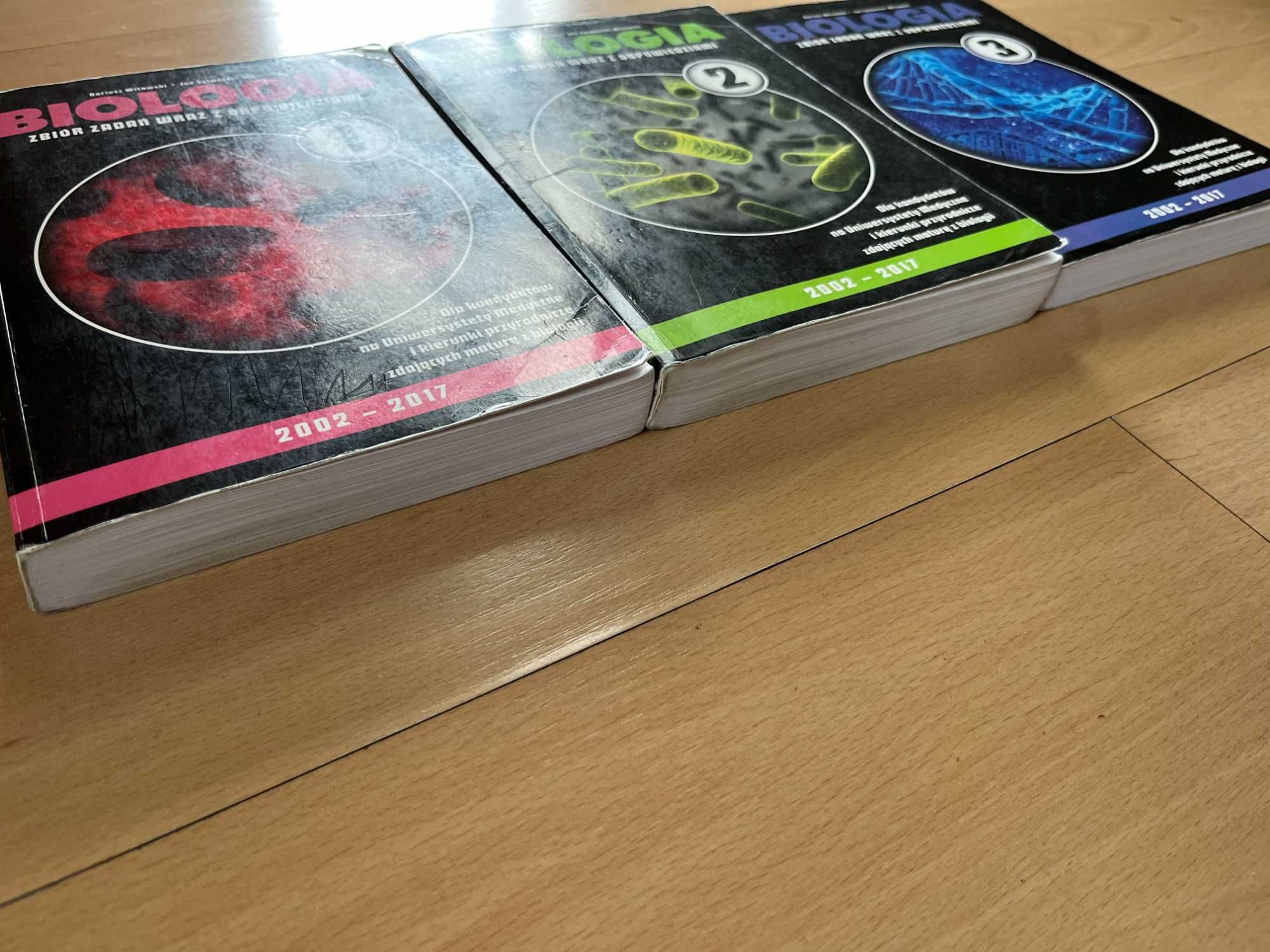 Zestaw ćwiczeń WITKOWSKI biologia I,II,III tom