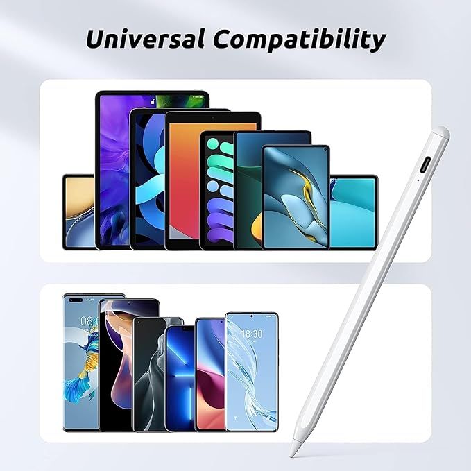 rysik stylus pen kompatybilny z ipad biały vv