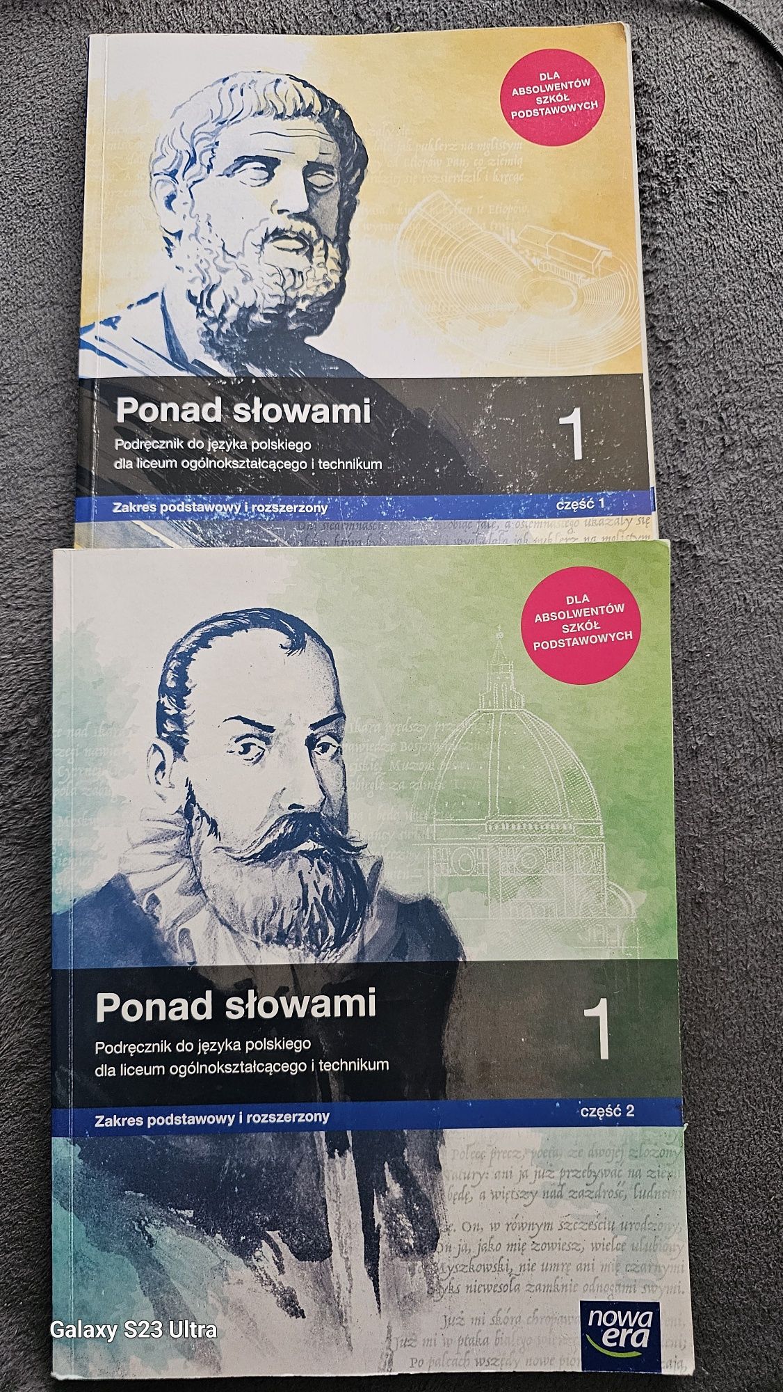 Nowa Era Ponad Słowami część 1 i 2