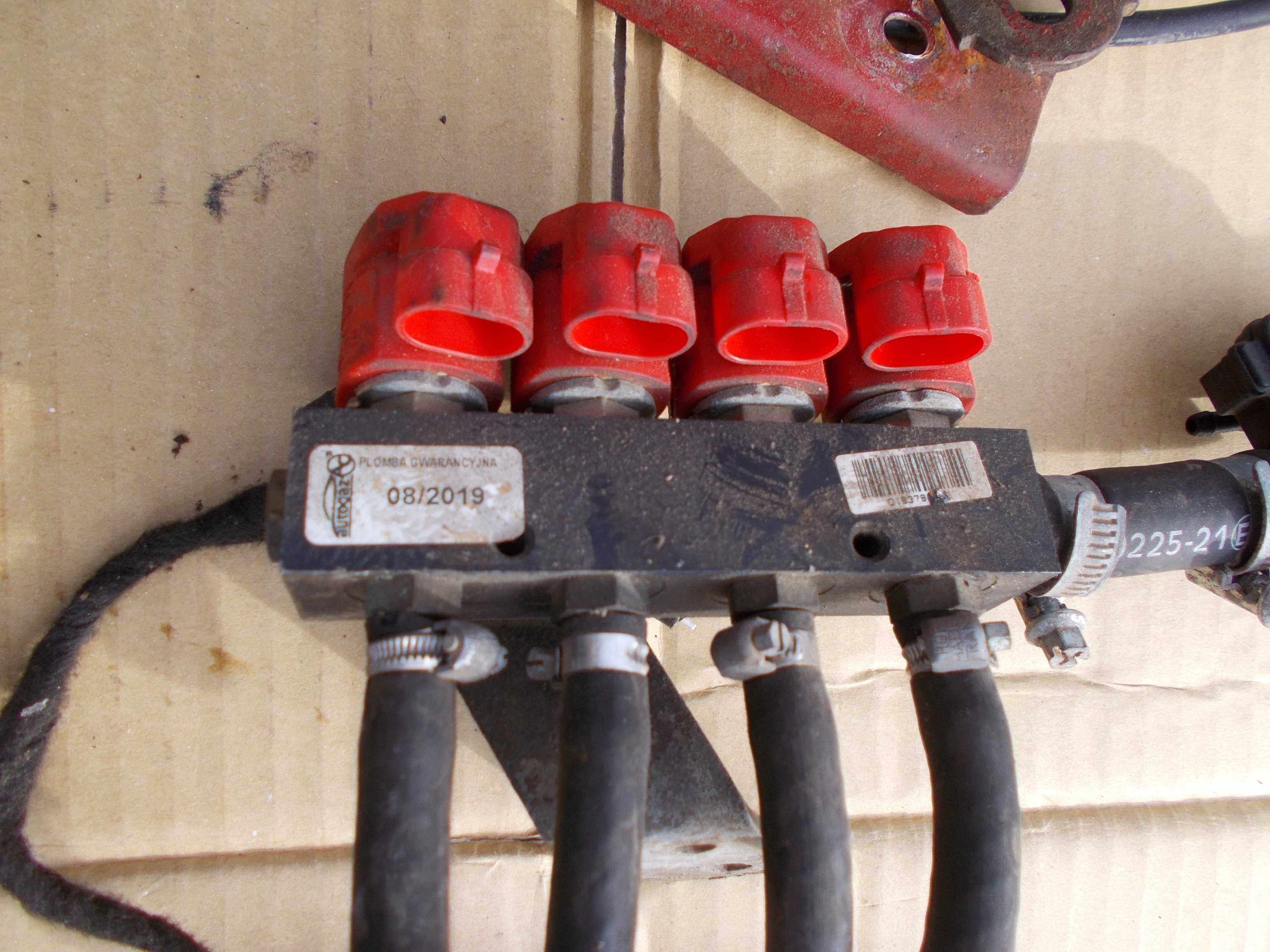 instalacja gazowa LPG sekwencja STAG 300-4 ISA2 valtek KME red-1
