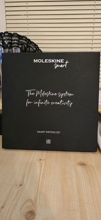 Набір Moleskine Smart Writing Set Ellipse Лінійка Чорний