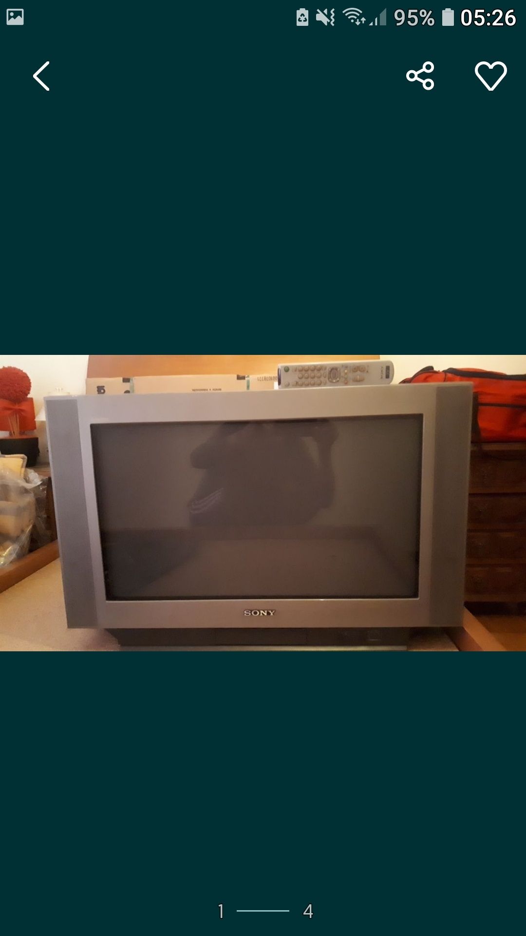 Vendo tv sony de 82cm