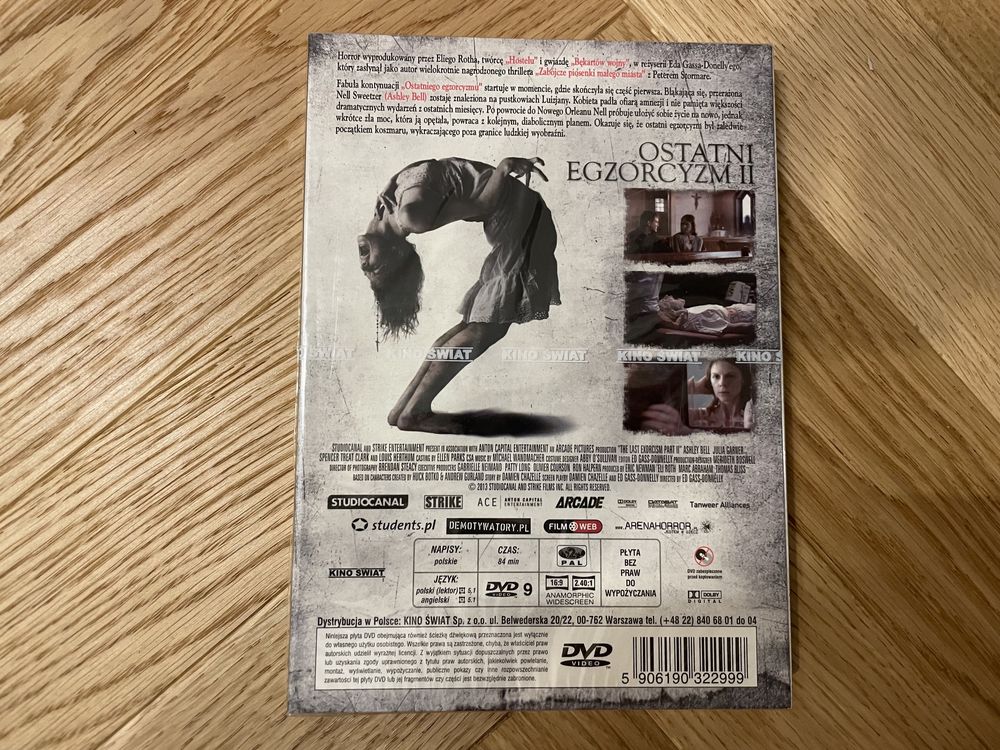 Nowa płyta dvd Ostatni egzorcyzm część 3