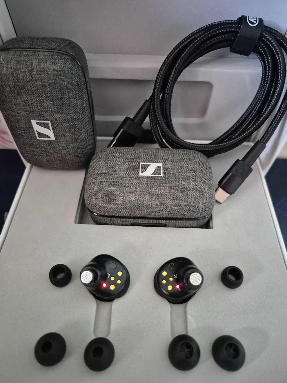 Sennheiser Momentum TWS 3 GRAFIT i extra etui