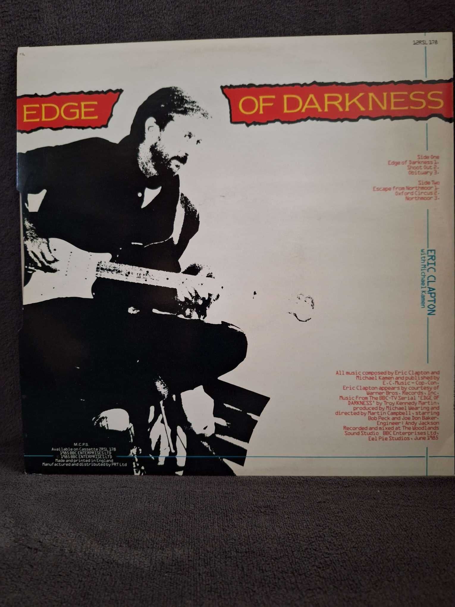 Eric Clapton with Michael Kamen - Edge Of Darkness winyl UK 1985 VG