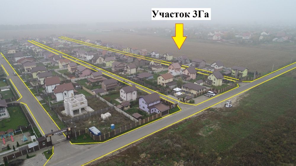 Продаж ділянки 3Га під житлову забудову (біля КМ Нова Олександрівка)