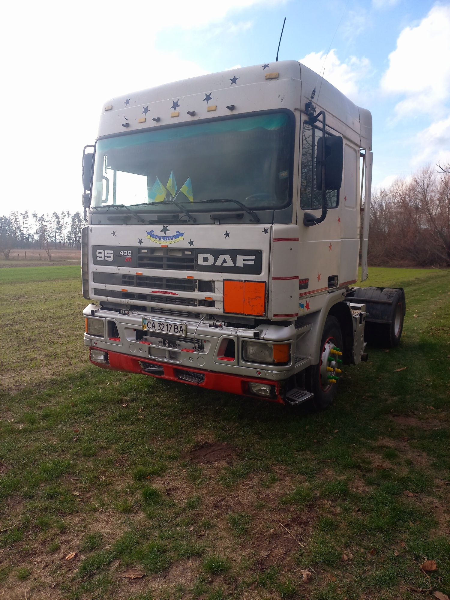 Даф 95 ati 430 daf 95 cf xf