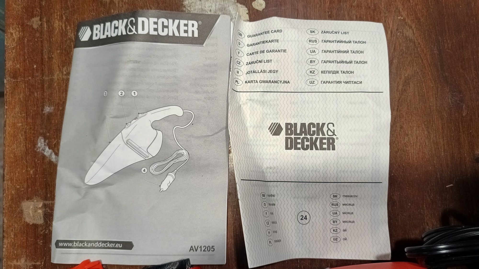 Автопылесос Black & Decker