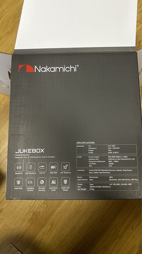 Nakamichi Bluetooth speaker