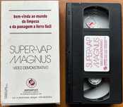 VHS Super-Vap Magnus Bem-vinda ao mundo da limpeza e passagem a ferro