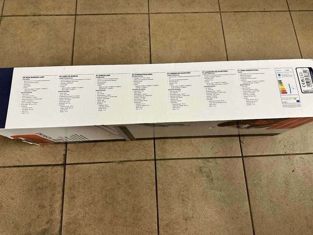 Lampa warsztatowa / modelarska 3 x 14W biała Velleman