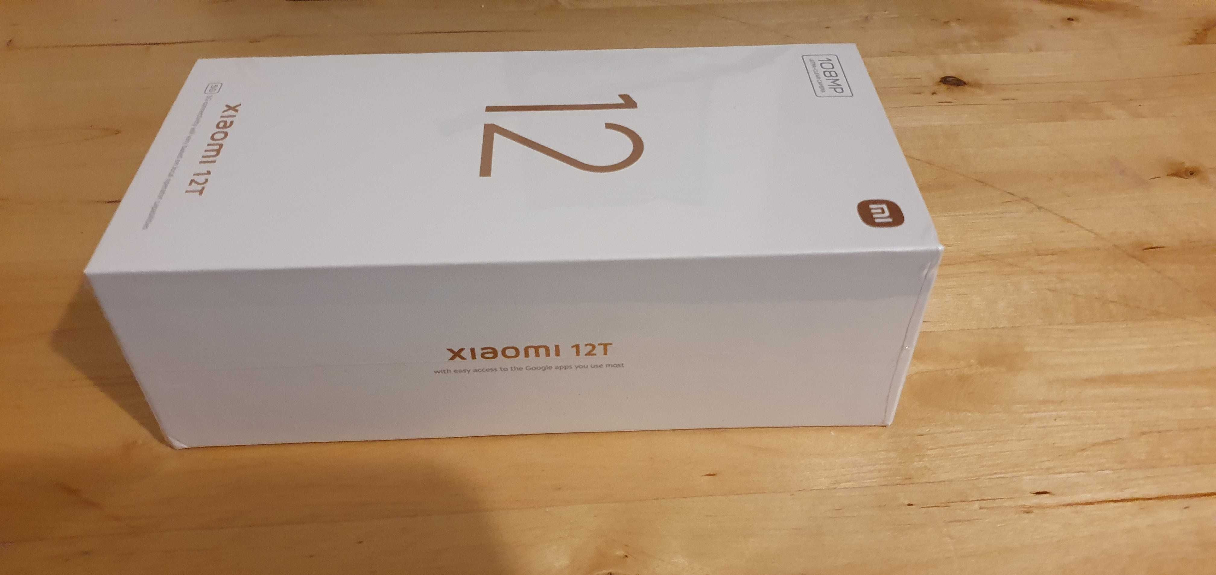 NOWY Xiaomi 12T 5G 8/128 DualSIM 120W Gwarancja 24 POLSKA