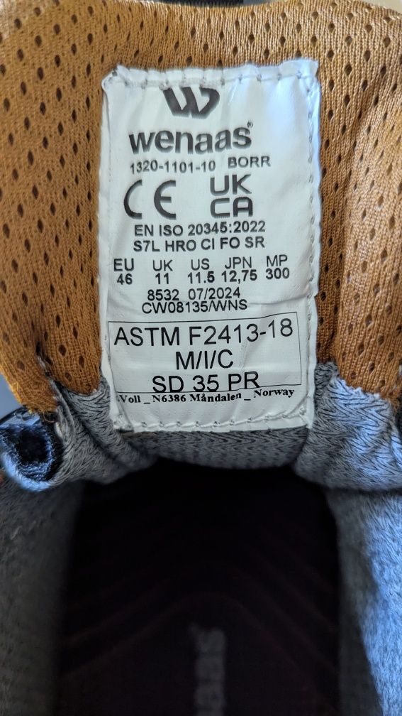 Buty robocze Venaas 46 boa