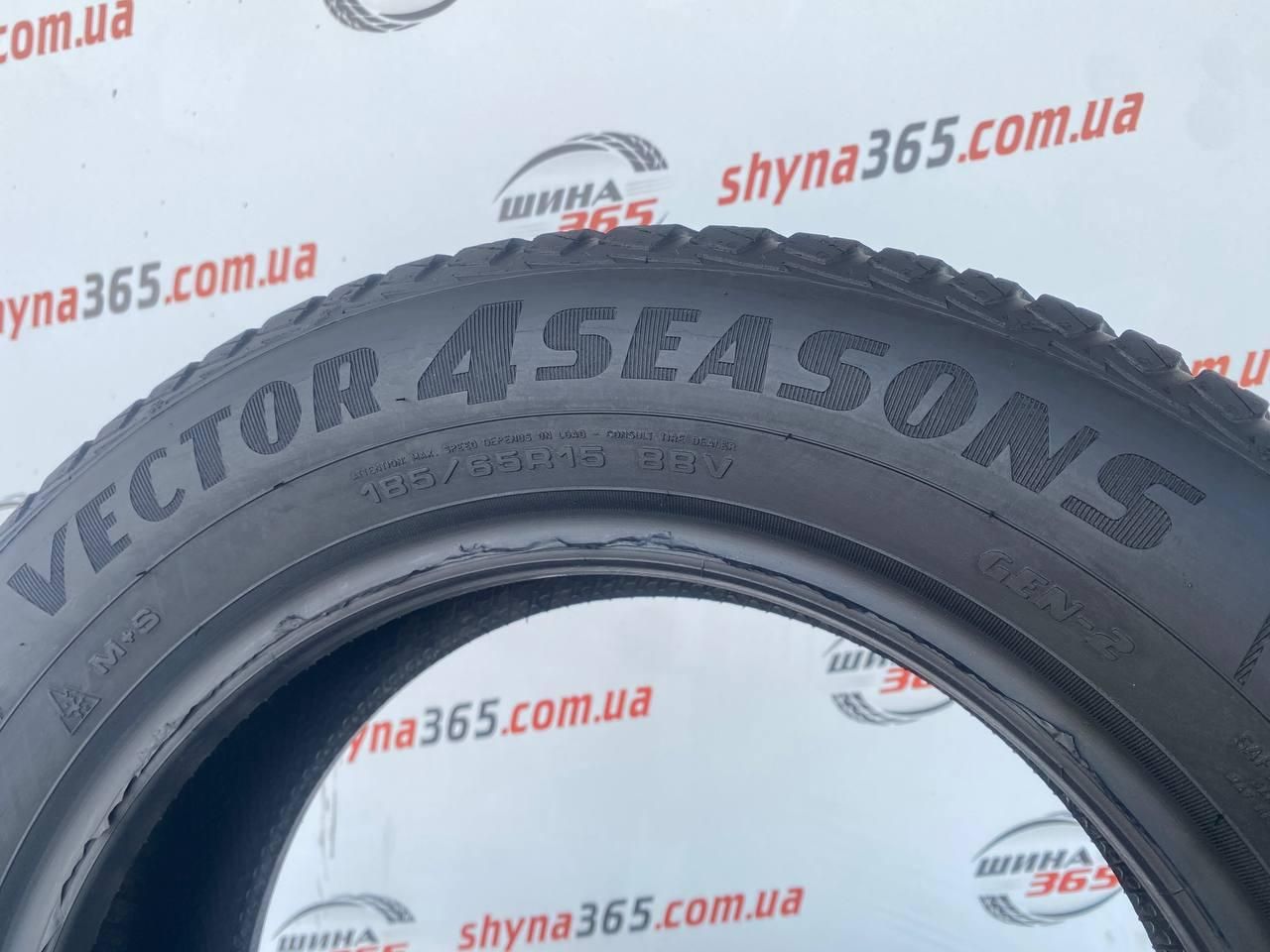 шини бу 185/65 r15 goodyear vector 4 seasons gen-2 4mm