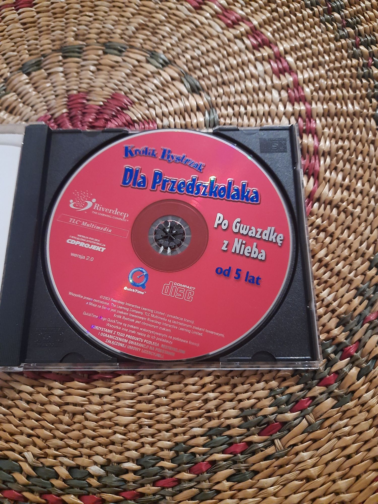 Gra komputerowa dla przyszkolaka - Królik Bystrzak