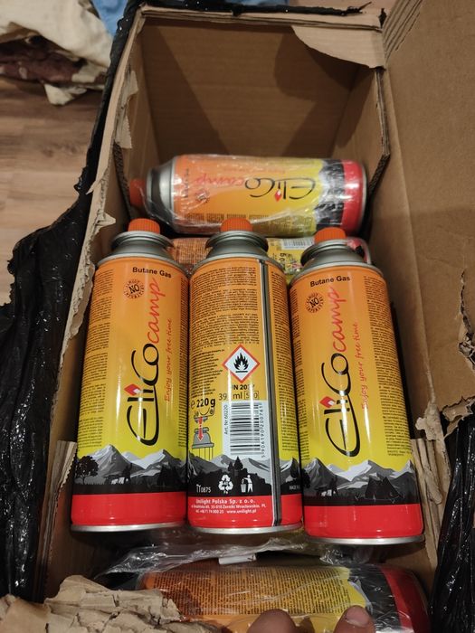 Kartusze gazowe 22szt 400ml