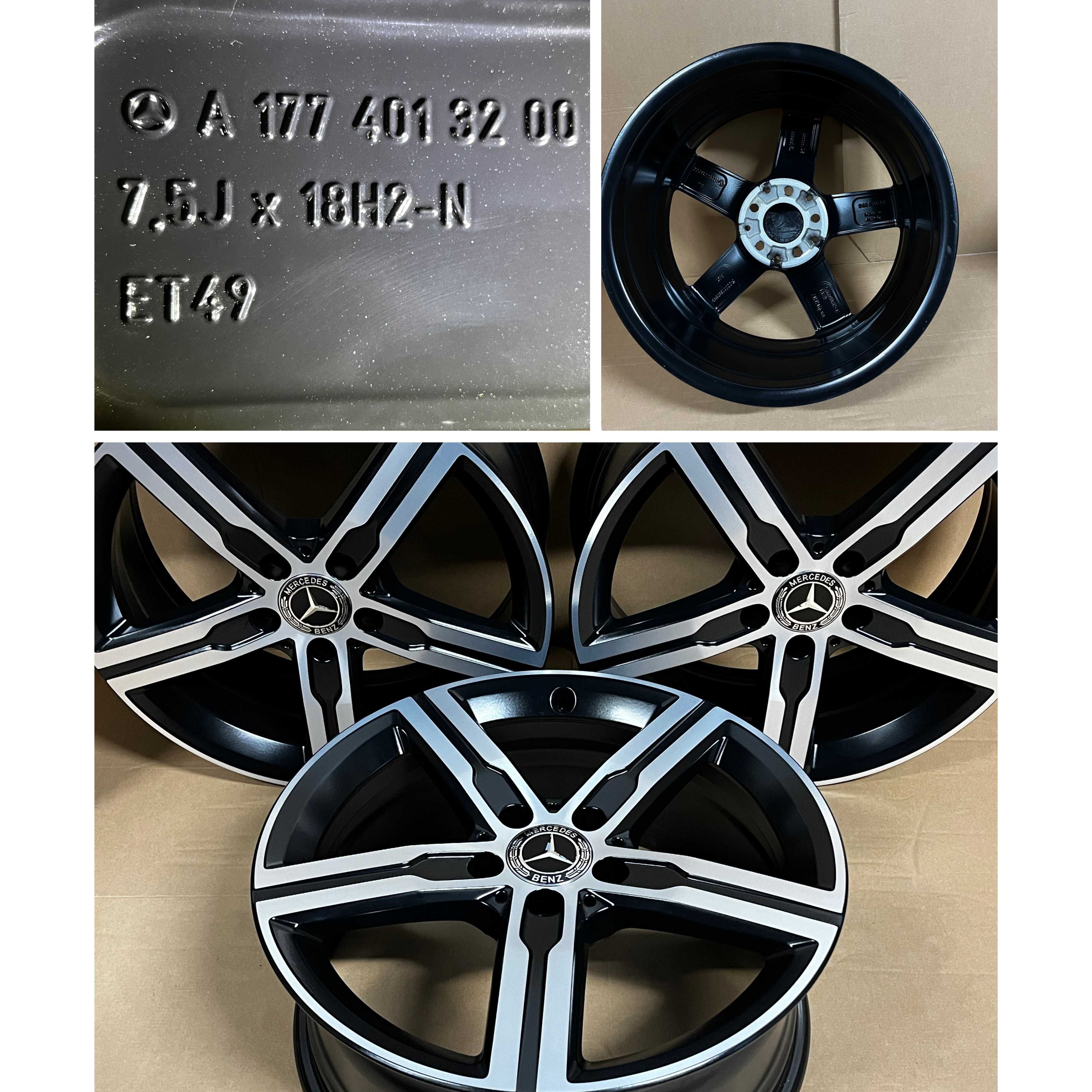 Felgi Mercedes Klasa A CLA W177 C118 A177 7,5Jx18 ET49 5x112