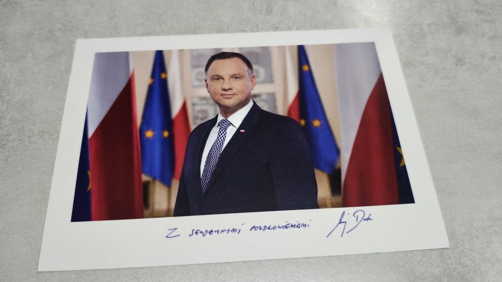 Autograf : Prezydent Andrzej Duda