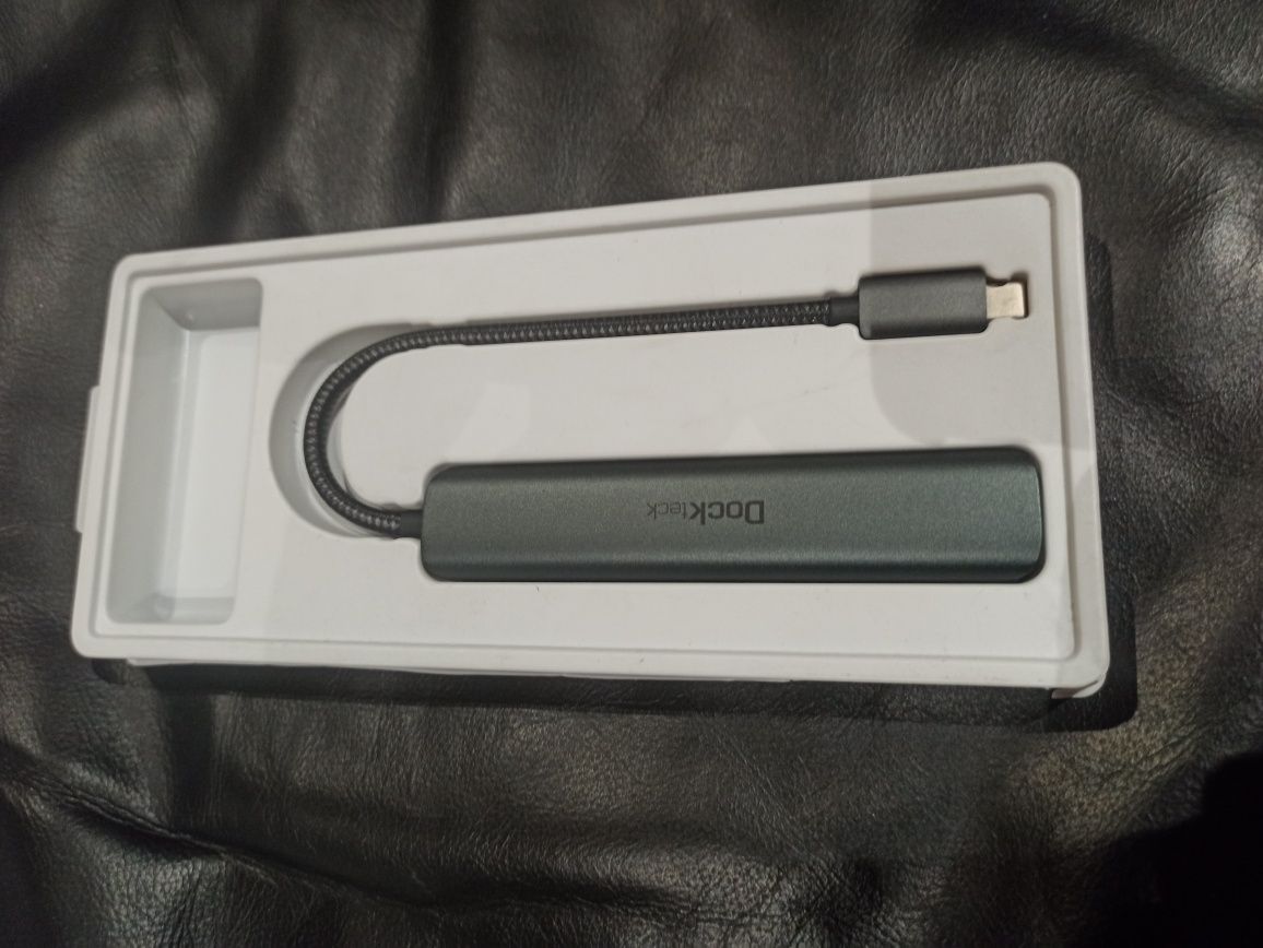 Stacja dokująca type-C Dock teck LAN HDMI USB 3.0