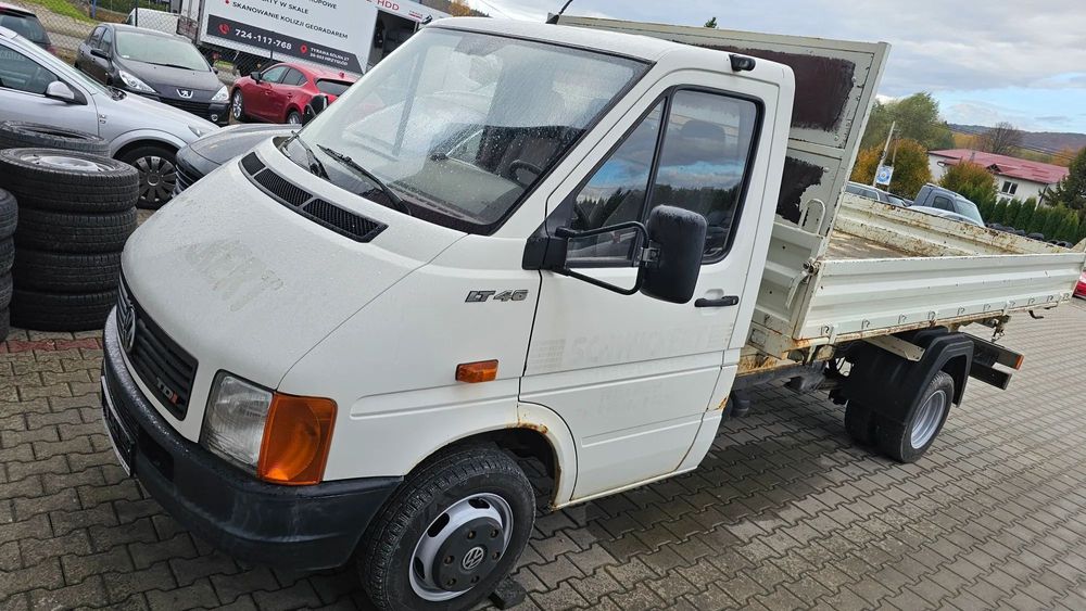 Volkswagen LT46 Wywrotka Kiper  2000r 2.8TDI 130KM zNiemiec Blokada Dyfra koła bliźniaki Zamiana Sanok