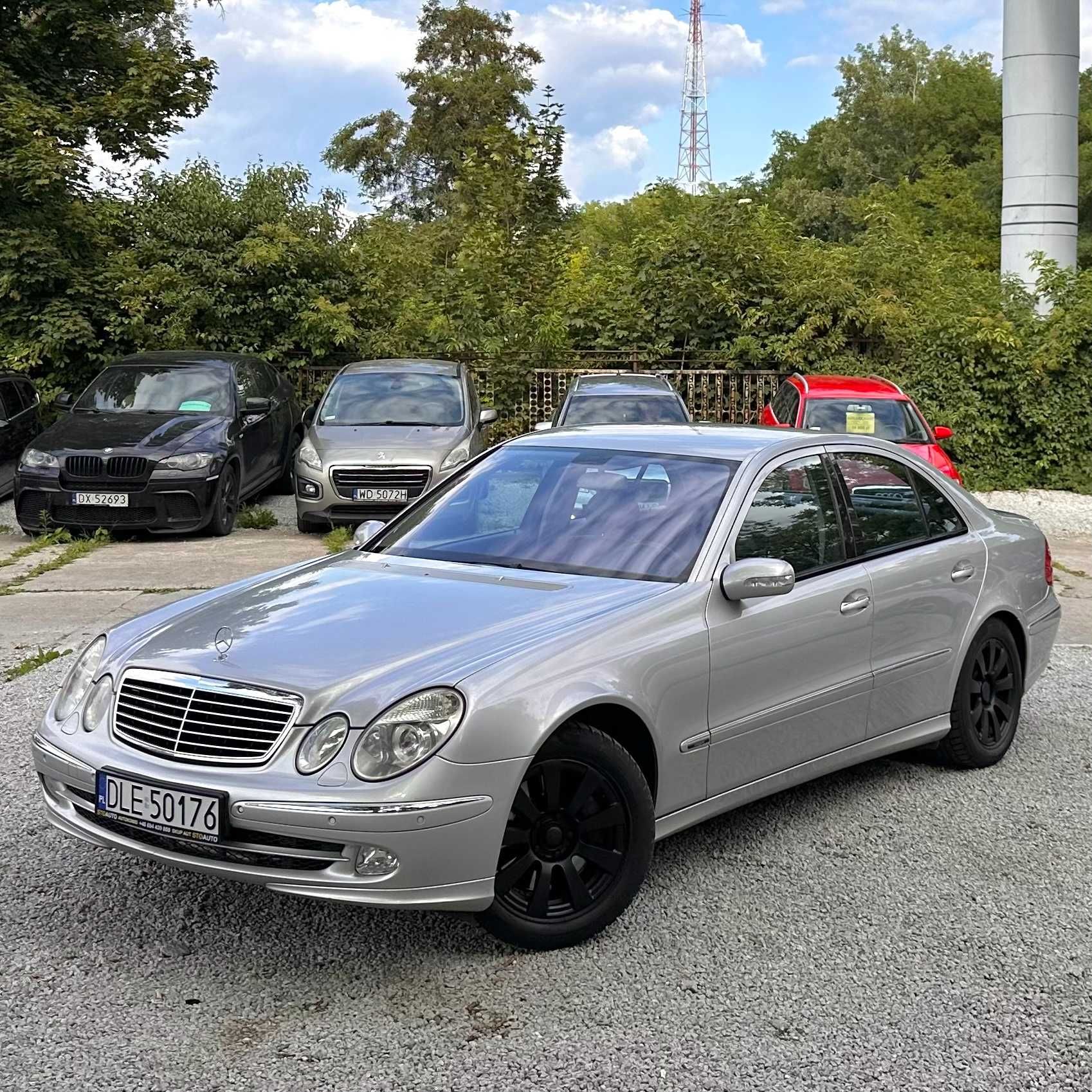 Mercedes-Benz E350 W211 Avantgarde|3.5V6 Benz|Automat|Skóry|Xenon|2005