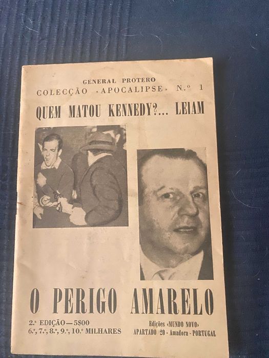 livro quem matou kennedy? o perigo amarelo