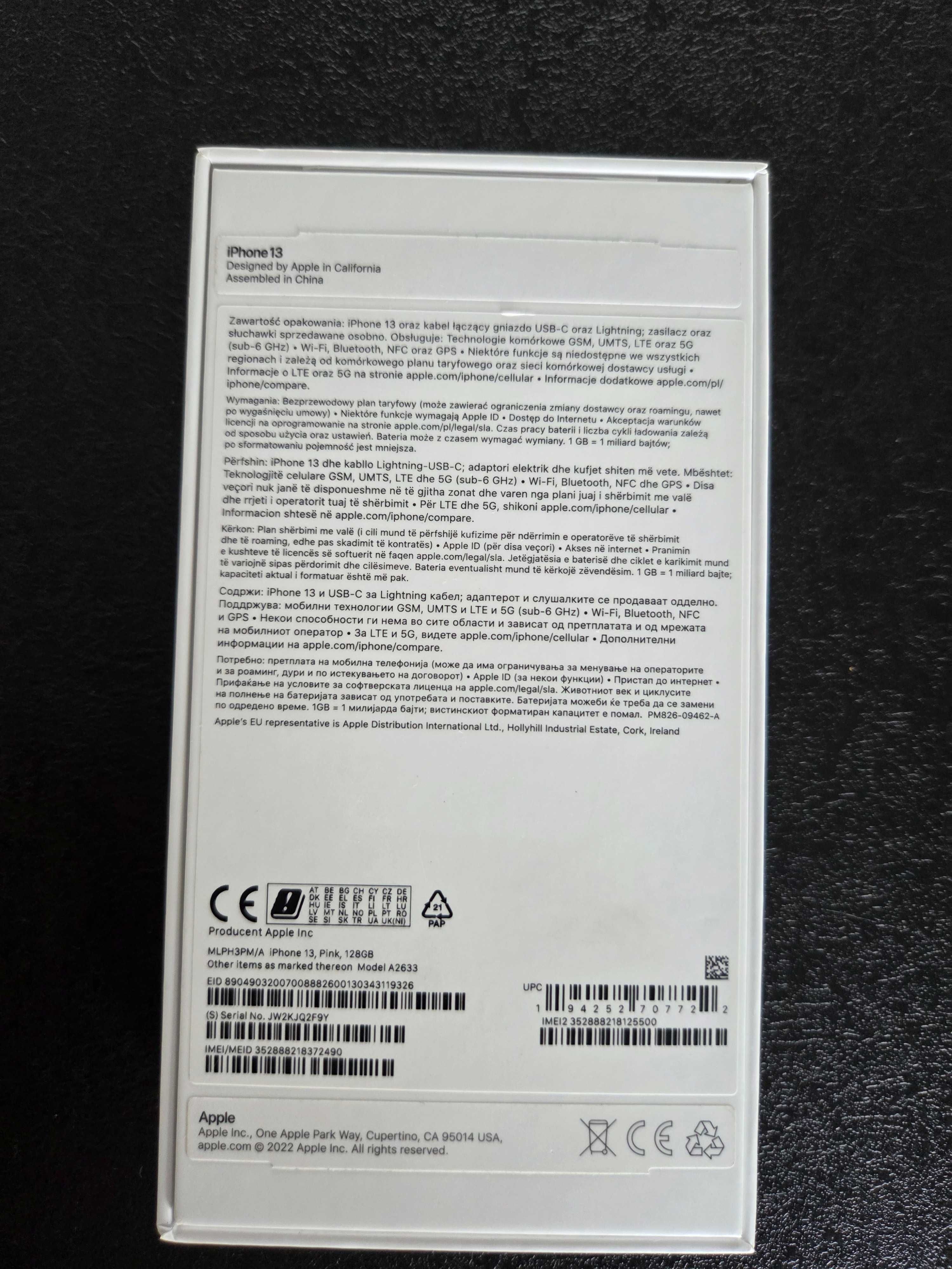 Sprzedam iPhone 13 128GB