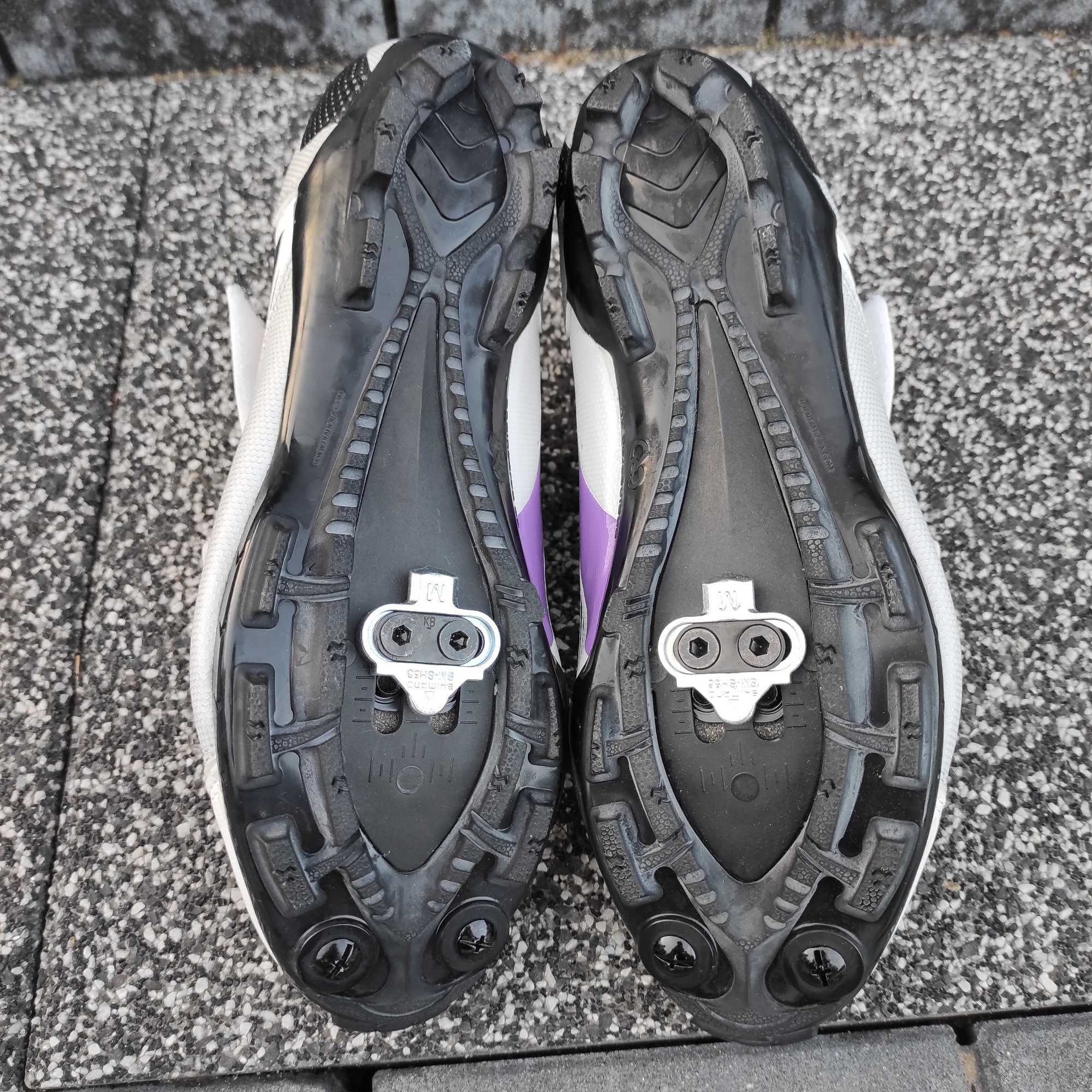 Diadora Escape 2 Buty Rowerowe plus Bloki Shimano SM-SH56  40