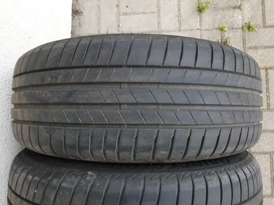 4x Opony Letnie 225/55/18 Bridgestone Turanza T005, 6,5-7 mm, 2019 rok