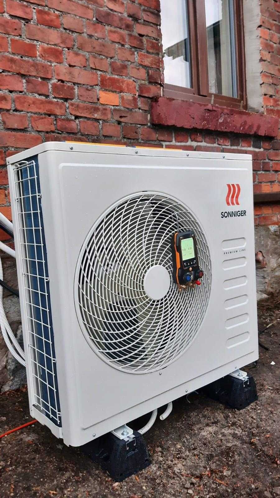Nowa klimatyzacja 3,4 kW Wifi z funkcją grzania wraz z montażem