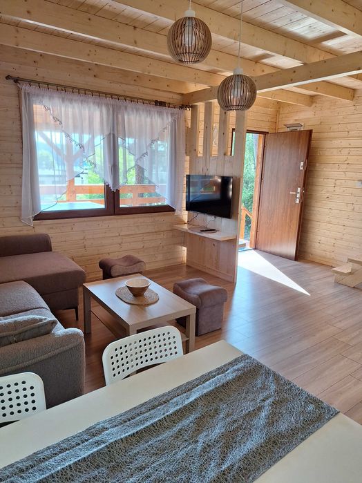 Domek letniskowy nad jeziorem Wielkie Partęczyny, Warmia i Mazury,