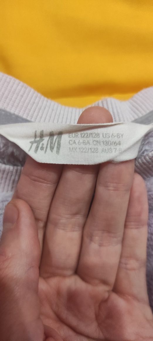Свитер меховушка, кофта 6-8 H&M
