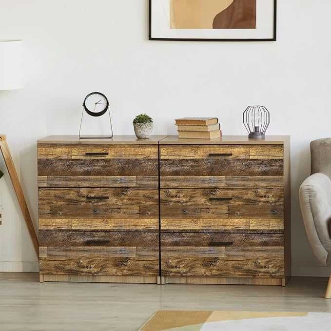 Samoprzylepna Wodoodporna Tapeta z panelem drewnianym 44x1000cm (238b)