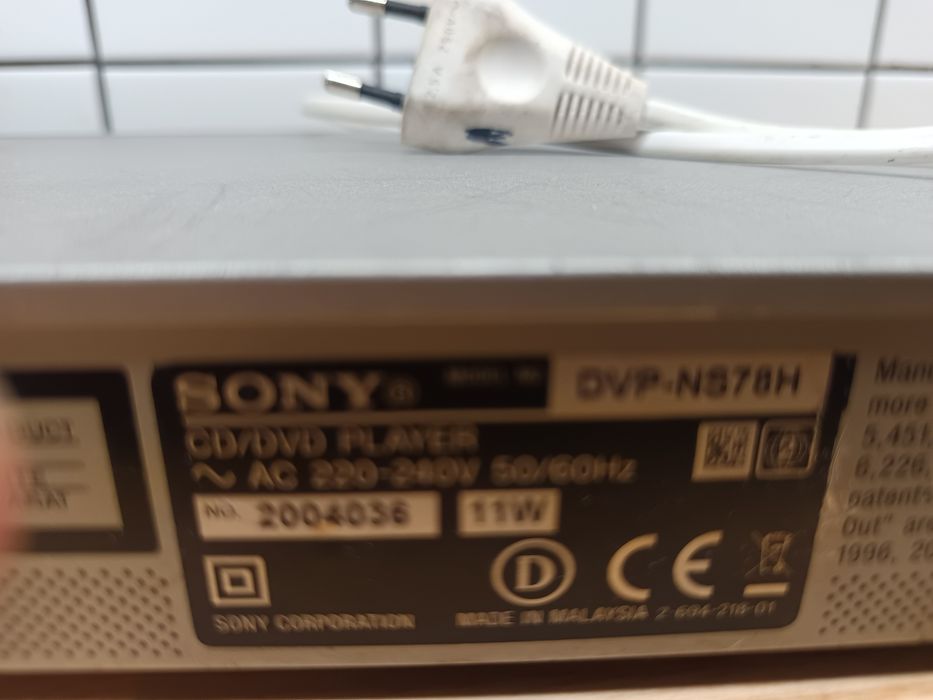 Odtwarzacz dvd Sony hdmi