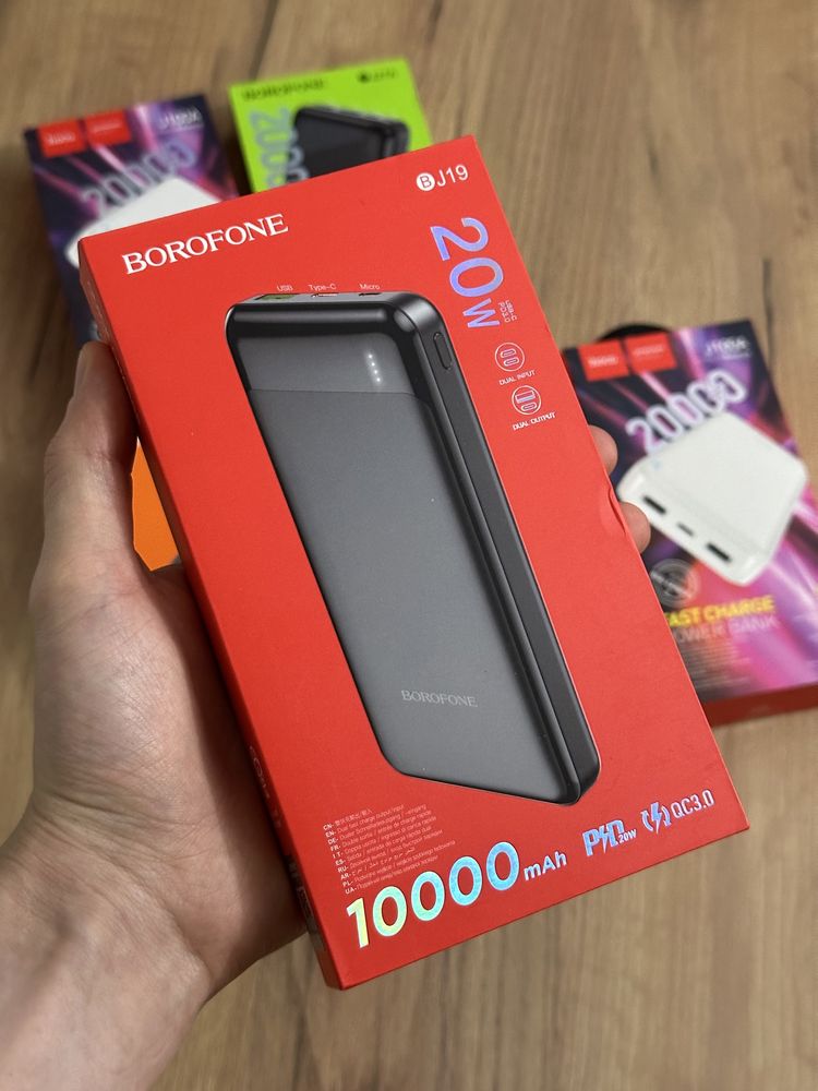 Power Bank 10000 / 20000 / 30000 mAh, Павербанки 10.5W та 20W