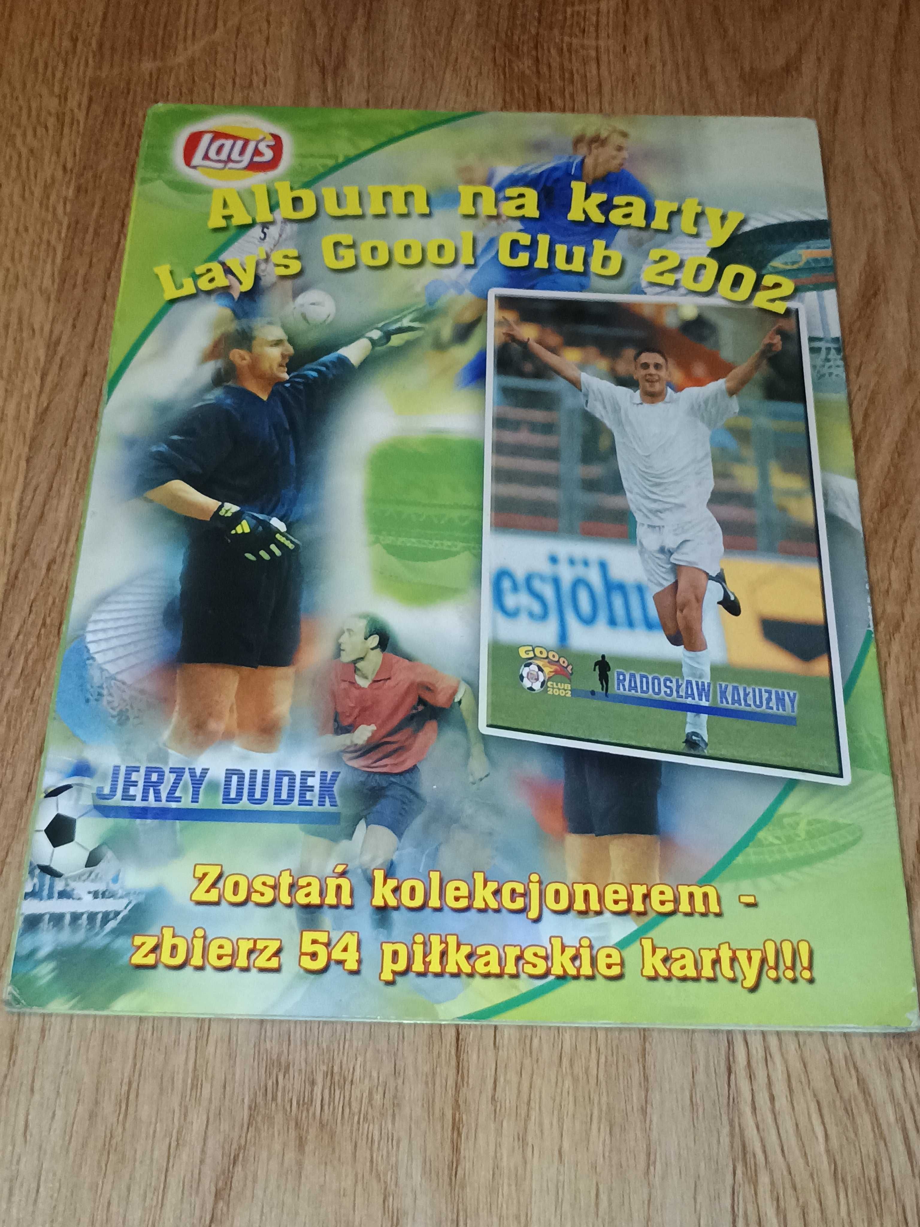 Album na karty piłkarskie Lay's Goool Club 2002 mundial