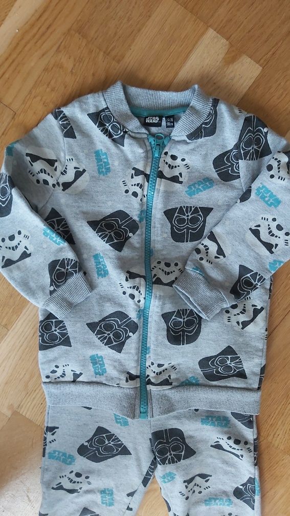 Dres  92 98 Star Wars dresik spodnie dresowe bluza