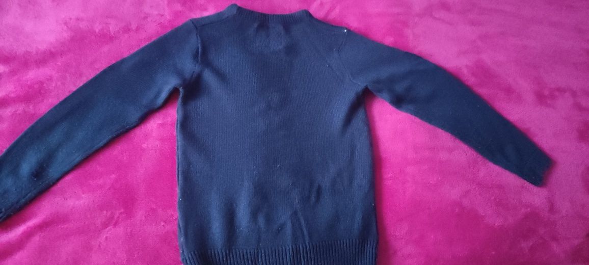 Sweter świąteczny roz. 134 cm
