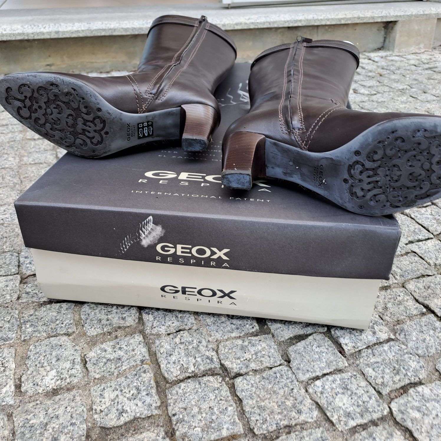 Botas GEOX Cano Alto 36 - Novas