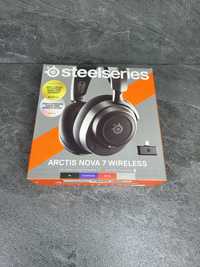 Ігрова гарнітура навушники SteelSeries Arctis nova 7 Wireless BL