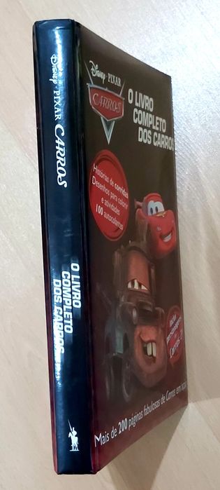 Livro Completo dos Carros Disney Pixar
