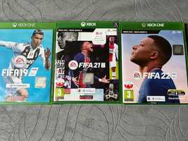 Gry Xbox. Fifa 19,Fifa21,Fifa22,Cena za całość