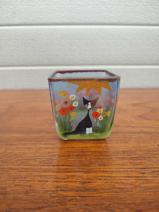 Szklana osłonka - pojemnik - Goebel - Rosina Wachtmeister - Design G
