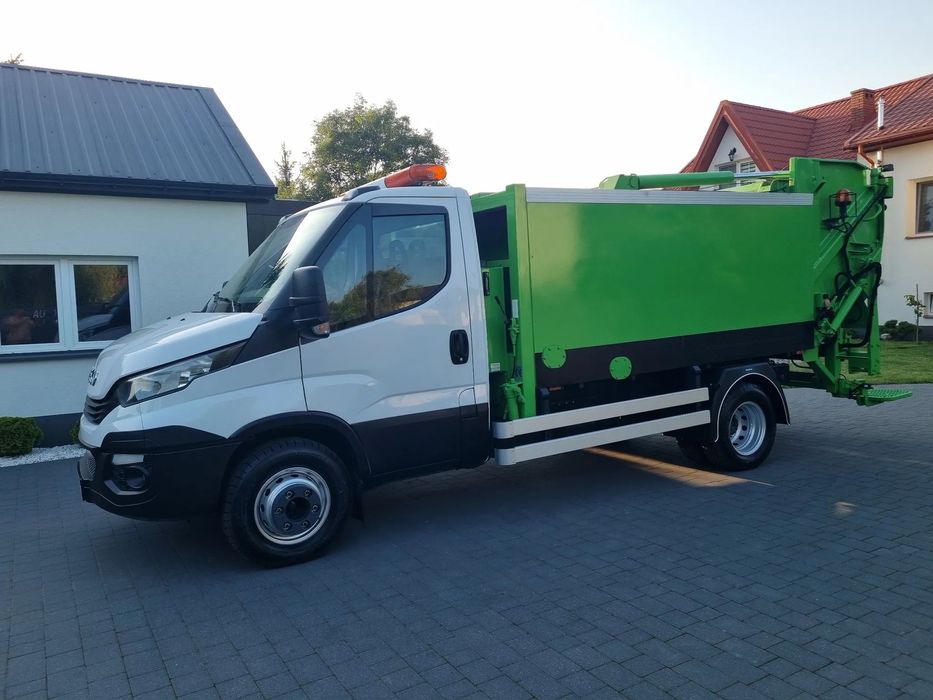 Iveco Daily 70c17 Śmieciarka Koszowa Zgniatarka Salon Polska I właściciel  Daily 70c17 Śmieciarka Salon Polska I właściciel F-vat 23%
