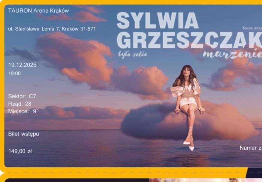 Bilety na koncert Tauron Arena