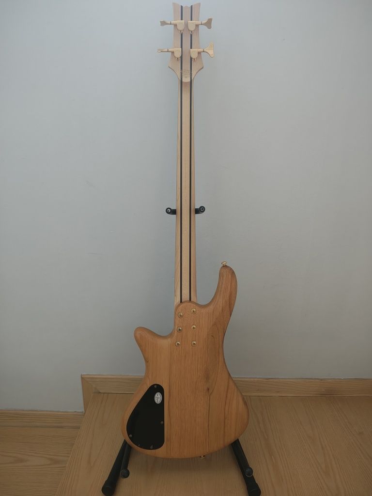 Gitara basowa Schecter Stiletto Custom 4 Natural Satin