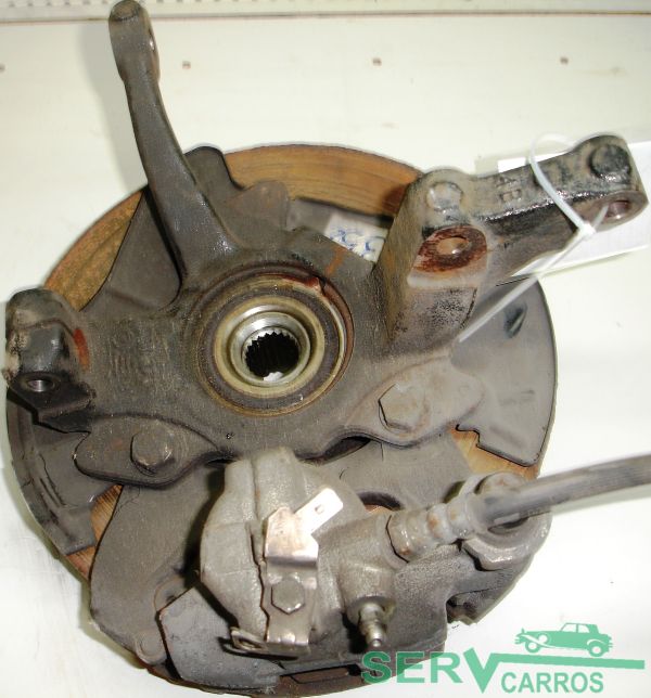 Pinça travão / maxila de travão frente esquerda FIAT 500 (312_)