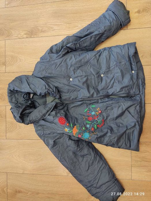 Куртки девочка. Лоскутки меха овчина