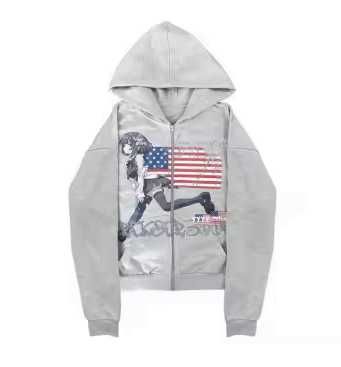 zip hoodie eyes America Зип худи США drip y2k